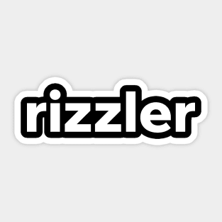 Rizzler Sticker